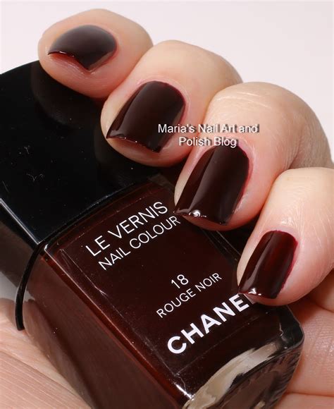 chanel rouge noir nail polish david jones|chanel's colour.